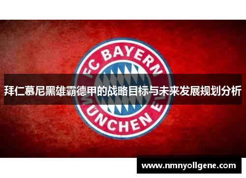 拜仁慕尼黑雄霸德甲的战略目标与未来发展规划分析