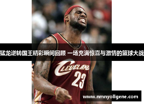 猛龙逆转国王精彩瞬间回顾 一场充满惊喜与激情的篮球大战